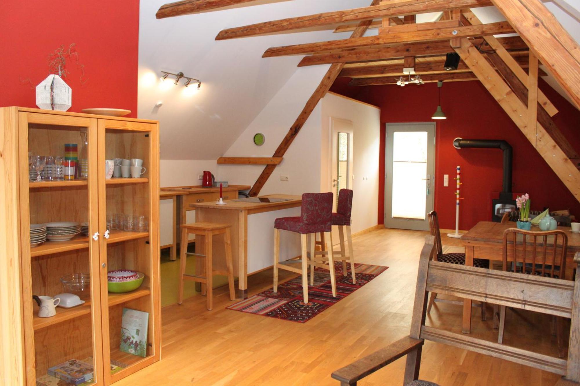 Ferienwohnung Auf Der Ruebenburg Barnsen Esterno foto